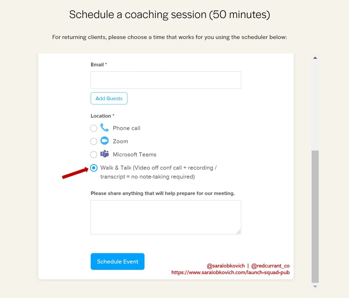 Video calls are not always the answer